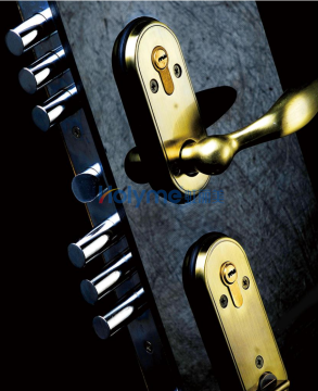 High-hardness and temperature-resistant powder coating