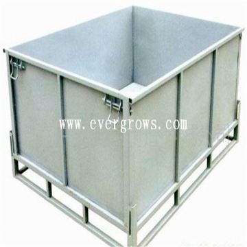 Square Powder Coating Decorative Tin Container Alibaba China