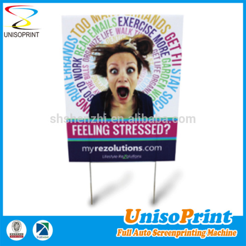 UV Treated PP Plastic Core Flute Signs/Core Flute Signage