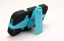 Unique Blue Iphone 5 5s Griffin Survivor Cell Phone Case Dust Proof