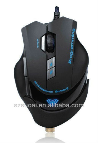 HIgh DPI Gaming Mouse with driver and breathing lamp