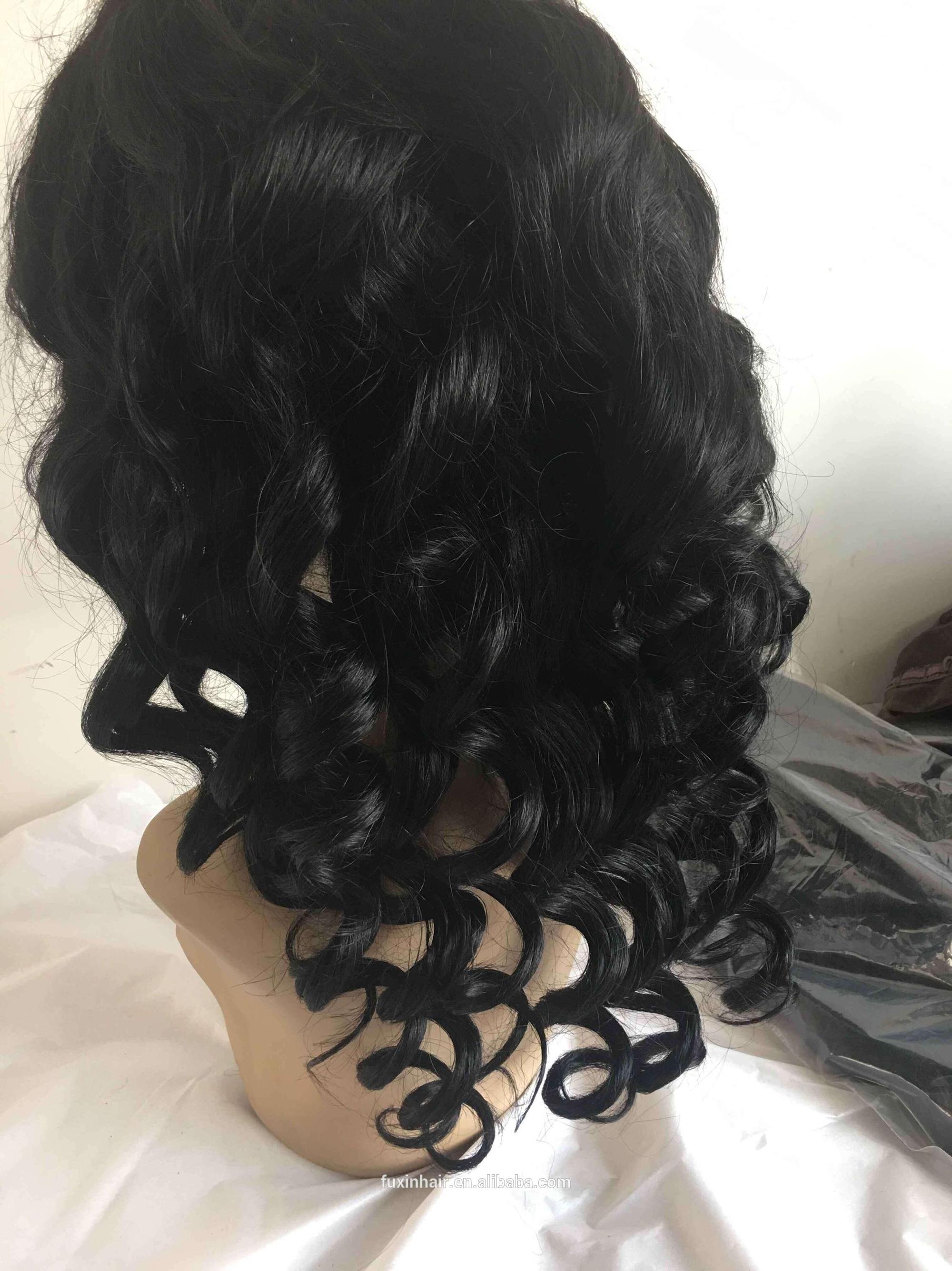 Perruque Yaki Straight Thin Skin Transparent Full Lace Wig Preplucked Swiss Lace Frontal Malaysian Hair wig