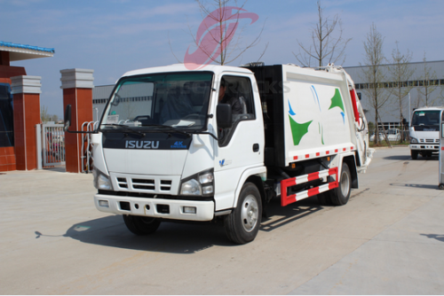 5Ton ISUZU compressed garbage truck