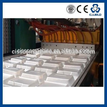 DISPOSABLE PS FOAM TRAY/BOWL/PLATE MACHINE, DISPOSABLE PLASTIC PLATE EXTRUSION MACHINERY