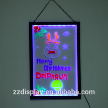 Alibaba hot sale advertisement led light board for shops and stores