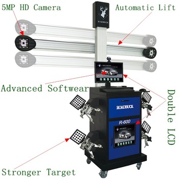 RoadBuck High Accuracy CE Certified 3D Wheel Alignment Machine Price