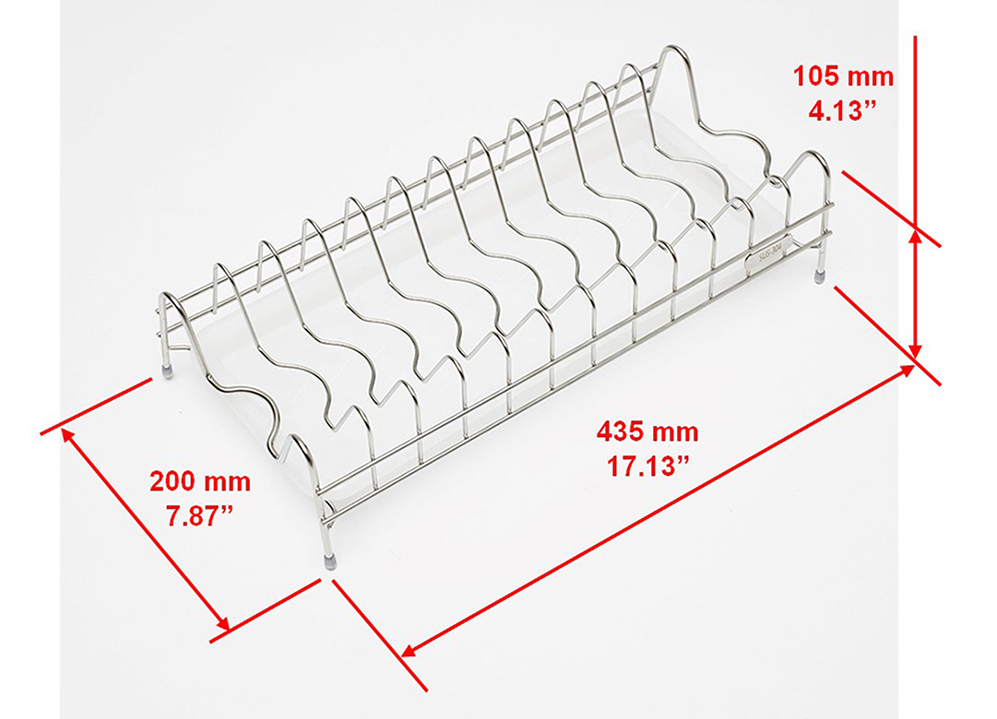 counter top dish rack