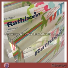 Transparent Rathbone Acrylic Award