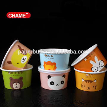 ice cream paper cup, milkshake cup,sauce cup,single wall ice cream paper cup