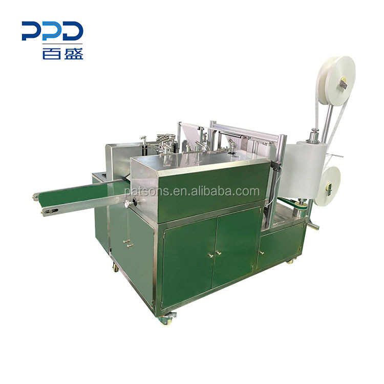 Automatic 4 lanes wet alcohol medical cotton swab making machine