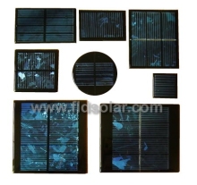 Low-power polycrystalline solar panel module