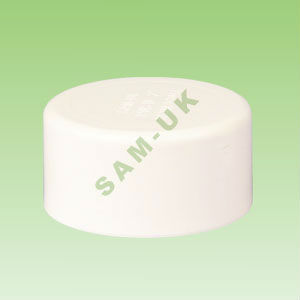 SIZE 1/2" TO 4" PVC PIPE FITTING CAP ASTMD2466