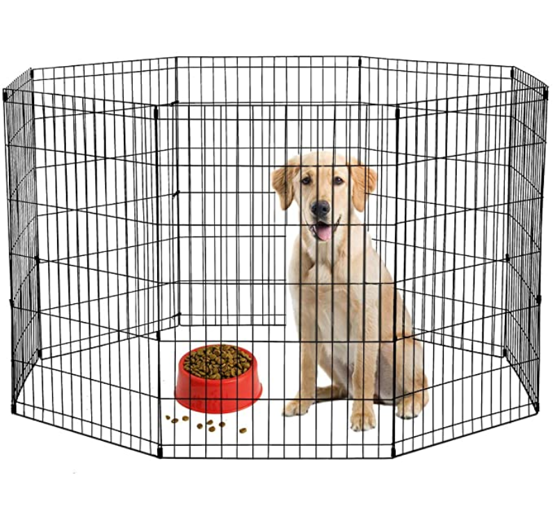 8 Panel Metal Pet Playpen