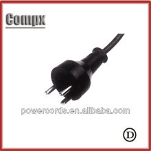 10A 250V 3 pin Denmark power cord
