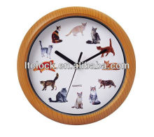 2013 Newest animal sound wall clock