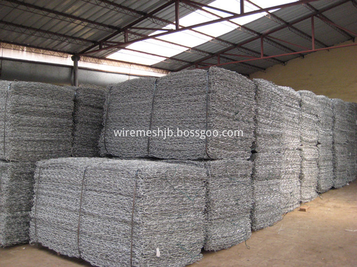 Hexagonal Mesh Gabion Mattress