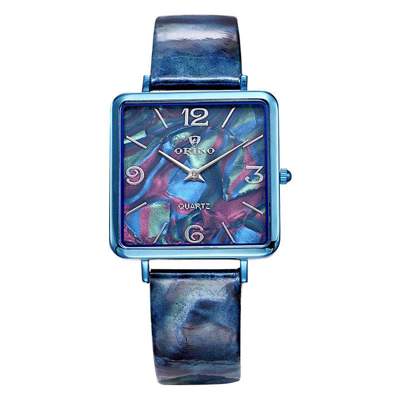 square quartz watch 