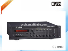 PA sound systems , PA 480W power amplifier systems ,ALL in 1 BGM audio for hotel school system