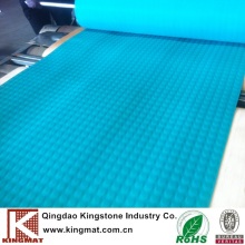 Gym non-slip checker rubber mat