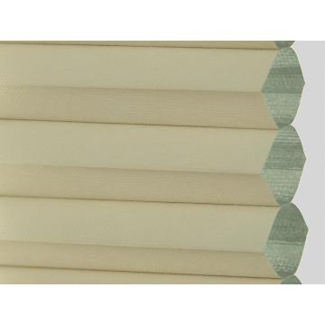 Hot selling D-shape 100% polyester honeycomb blackout blind