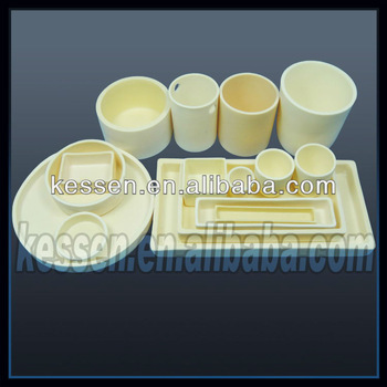 High performance alumina ceramic boat