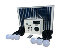 Solar Power energy Radio Lighting kit