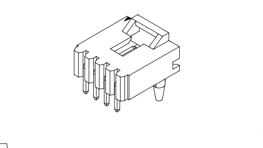 2,54 mm toonhoogte 90 ° Wafer AW2547RA-F1-XP-G