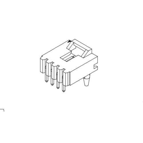 2.54mm zift 90 ° gofret AW2547RA-F1-XP-G