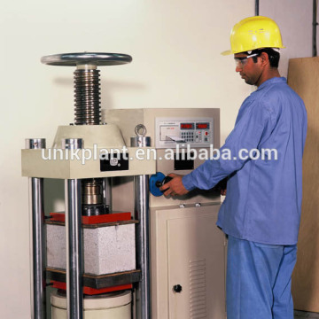 concrete block testing machine