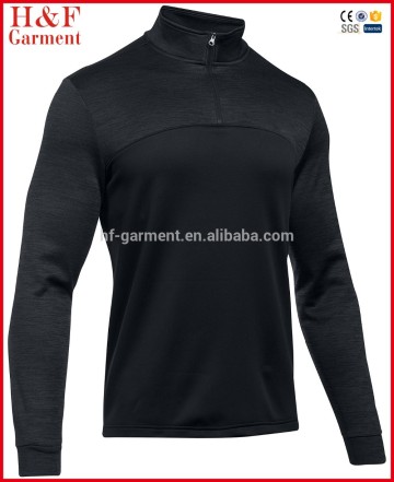 New design no hood quarter zip sweatshirts man