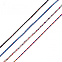 Colorful polyester double solid braided rope