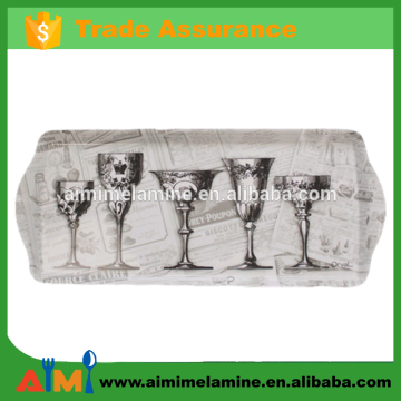 Plastic Melamine Serving Tray