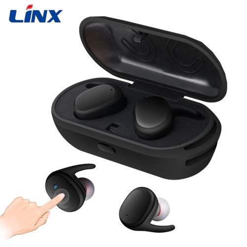 Fone de ouvido intra-auricular à prova d&#39;água TWS Fone de ouvido bluetooth mãos-livres