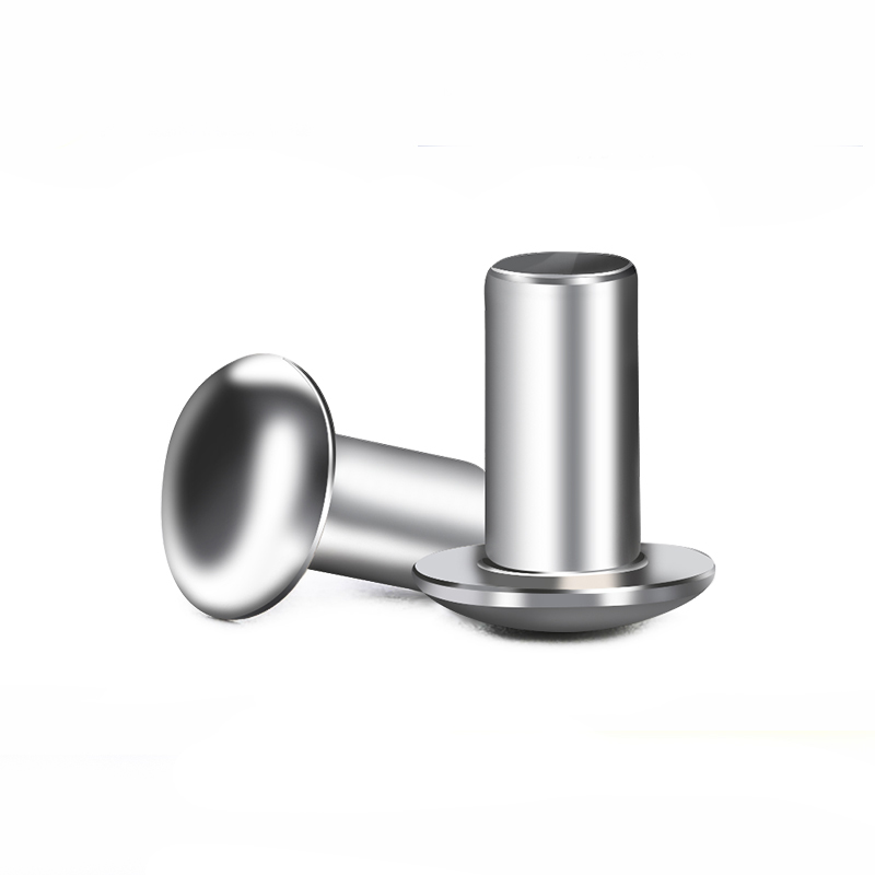 Stainless steel solid metal stud rivets