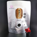 Customized durable faucet type juice bag with valve