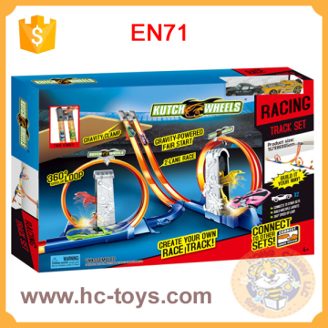 Hot wheels toy,metal track set, assemble tracking car, racing track toy for kid