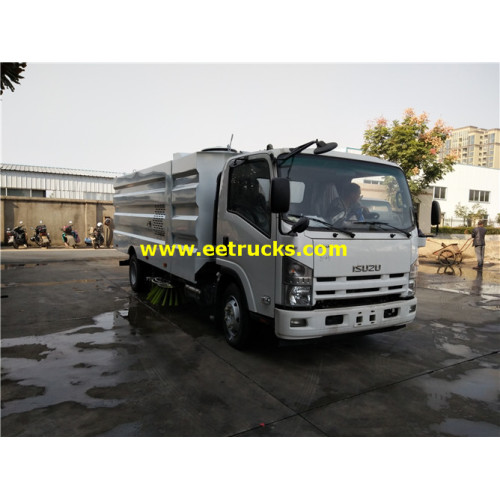 ISUZU 8000L Sân bay Runway Sweeper Xe tải