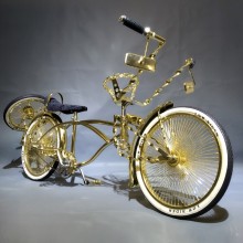 20 Inch Lowrider Retro Bike Harley-Davidson Style West Coast Chicano Custom Cruiser Bike