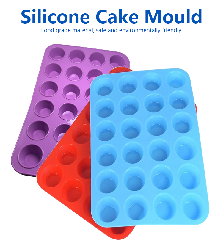 silicone cake mold heat resistant reusable baking cup silicone cake mold food grade silicone chocolate mold