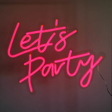PARTY LIGHTED NEON SIGN