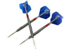 24g 90 Tungsten Steel Tip Darts For Competition , Brass Dar