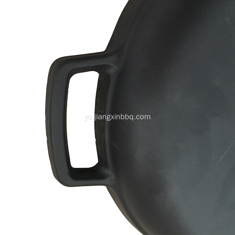 Pre-Ti igba Yika Simẹnti Iron Pan