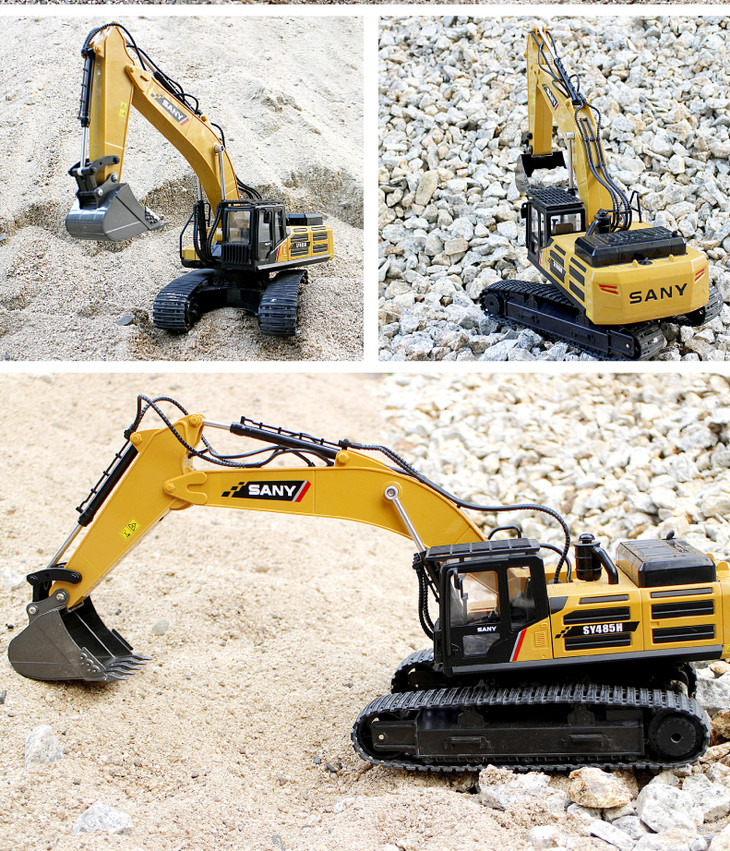 Sany Sy485h Pro Rc Excavator 1/14 Diecast Model Toy Truck With