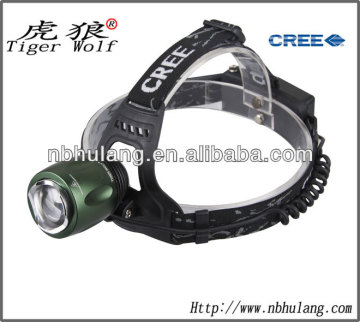 zoom function led headlight headlamp for hiking
