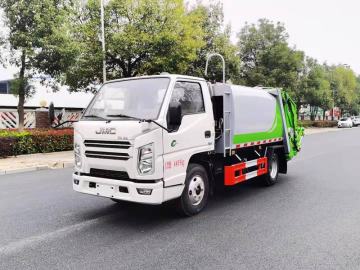 JMC 5 CBM garbage compactor garbage truck