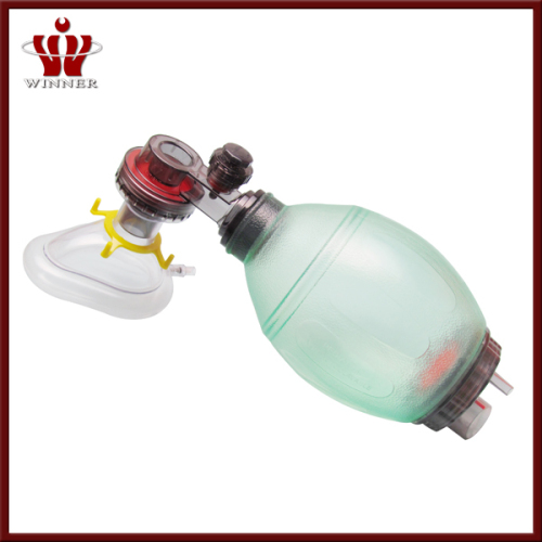 Hot sale PVC emergency manual resuscitator