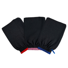 Natural Turkey Mulberry Silk & Silicone Shower Exfoliating Glove