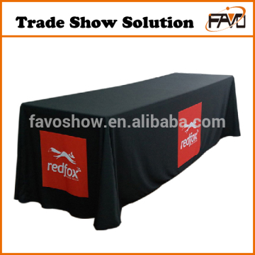 Full Color Printed Polyester Exhibition Stretch Table Cloth