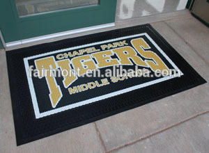 Office Chair Floor Mats for Carpet, Rubber Backing Door Mat With Logo SA-02