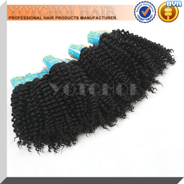 AAAAA Tangle Free Short Curly Brazilian Hair Extensions